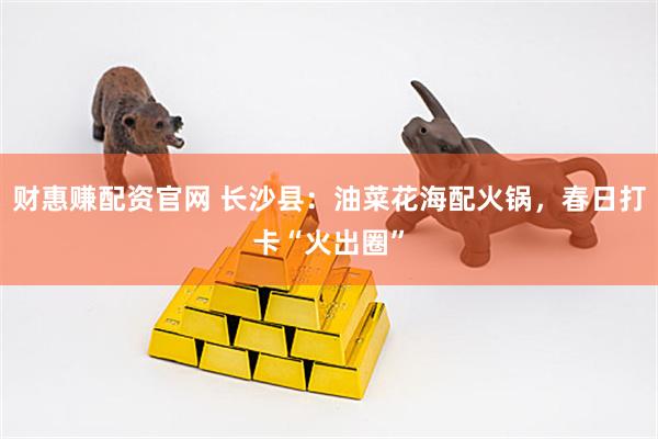 财惠赚配资官网 长沙县：油菜花海配火锅，春日打卡“火出圈”